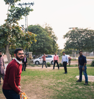 Maavan Team Playing Sports